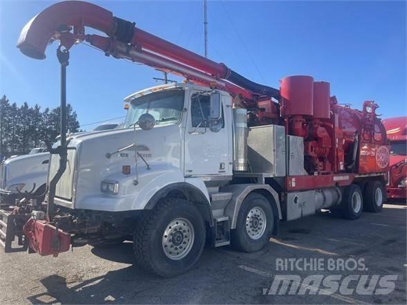 Western Star 4800 Kombinētās vakumsūkņa mašīnas