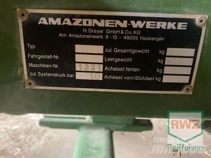 Amazone UF 1200 Piekabināmie smidzinātāji(miglotāji)