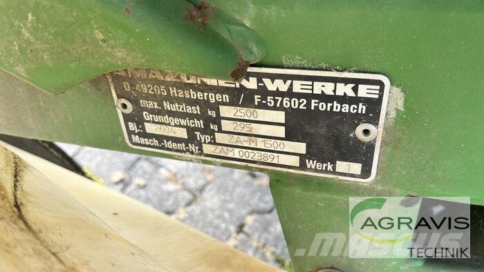Amazone ZA-M 1500 Minerālmēslu izkliedētāji