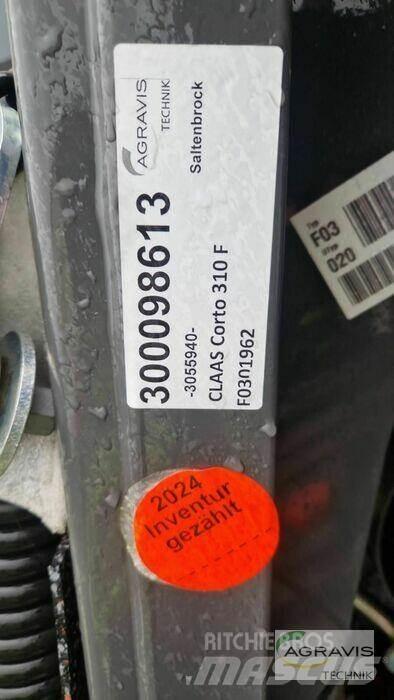 CLAAS CORTO 310 F Pļaujmašīnas