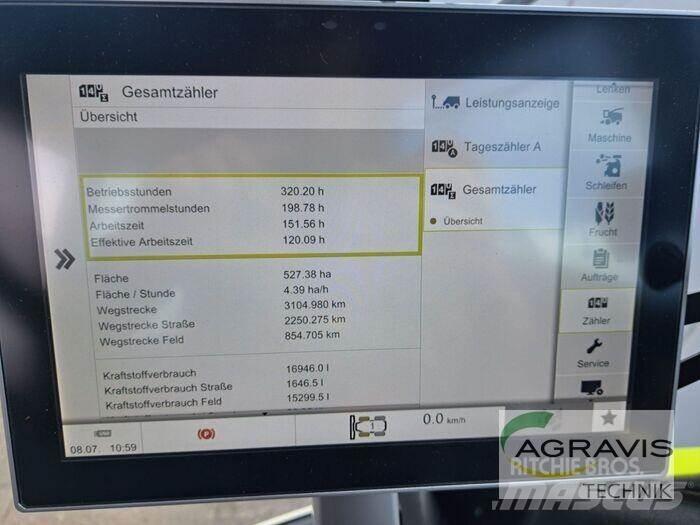 CLAAS JAGUAR 970 Lopbarības novācēji