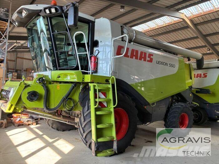 CLAAS LEXION 550 Ražas novākšanas kombaini