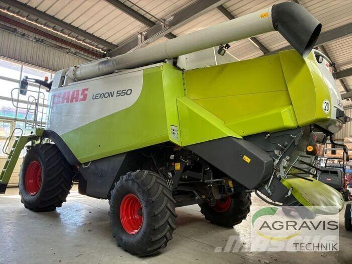 CLAAS LEXION 550 Ražas novākšanas kombaini