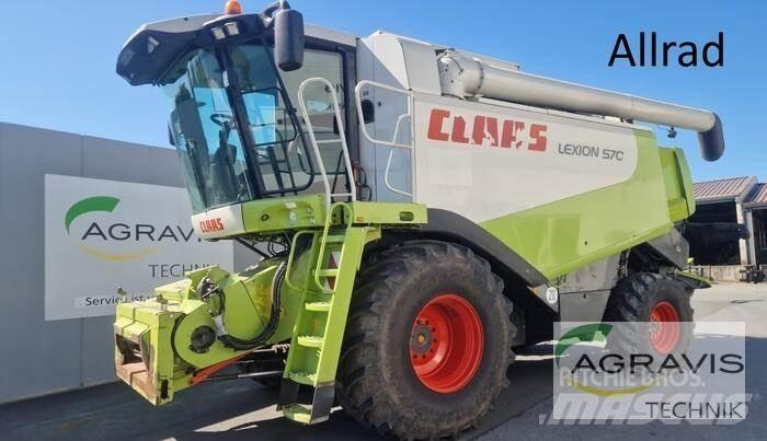CLAAS LEXION 570 Ražas novākšanas kombaini