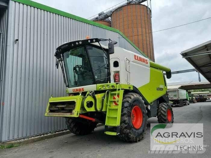 CLAAS LEXION 660 Ražas novākšanas kombaini