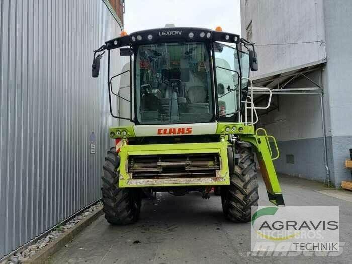 CLAAS LEXION 660 Ražas novākšanas kombaini