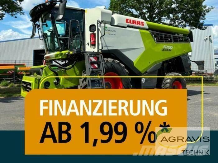 CLAAS LEXION 6700 Ražas novākšanas kombaini