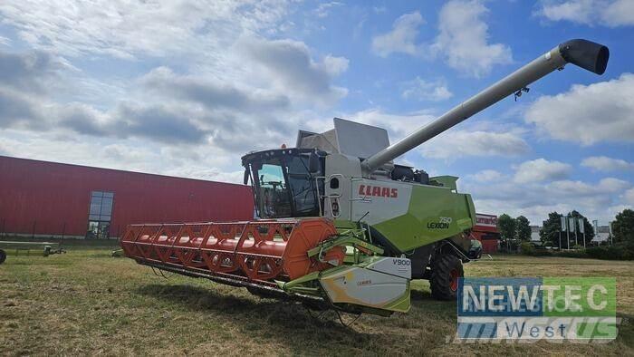 CLAAS LEXION 750 Ražas novākšanas kombaini