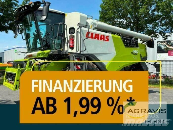 CLAAS TRION 660 Ražas novākšanas kombaini