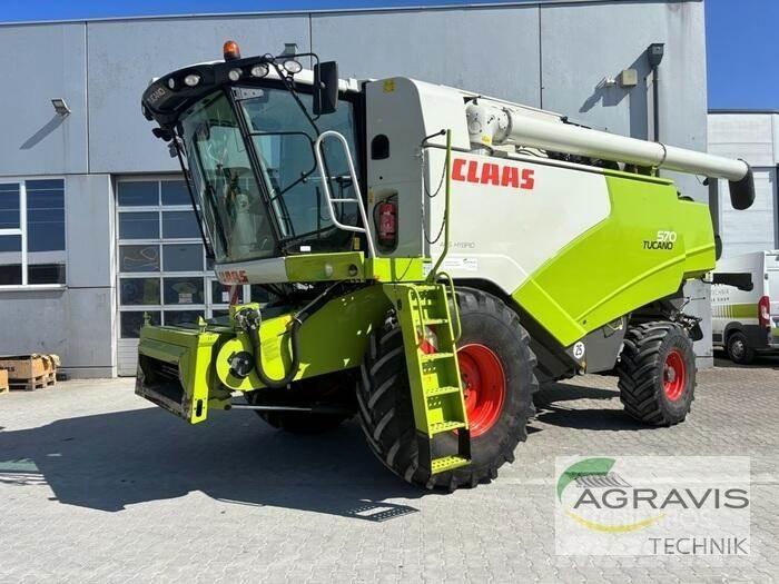 CLAAS TUCANO 570 Ražas novākšanas kombaini