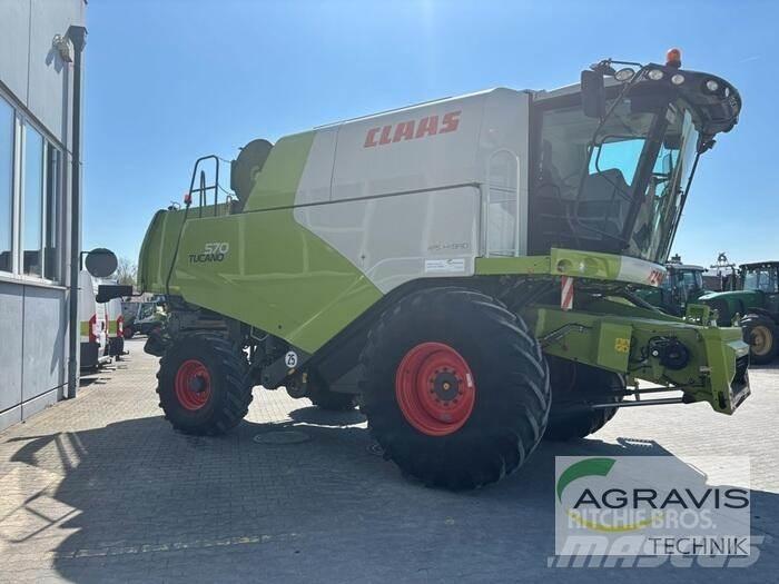 CLAAS TUCANO 570 Ražas novākšanas kombaini