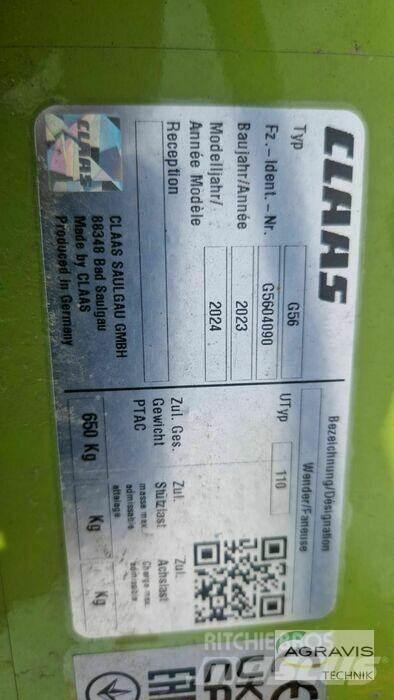 CLAAS VOLTO 55 Grābekļi un siena ārdītāji