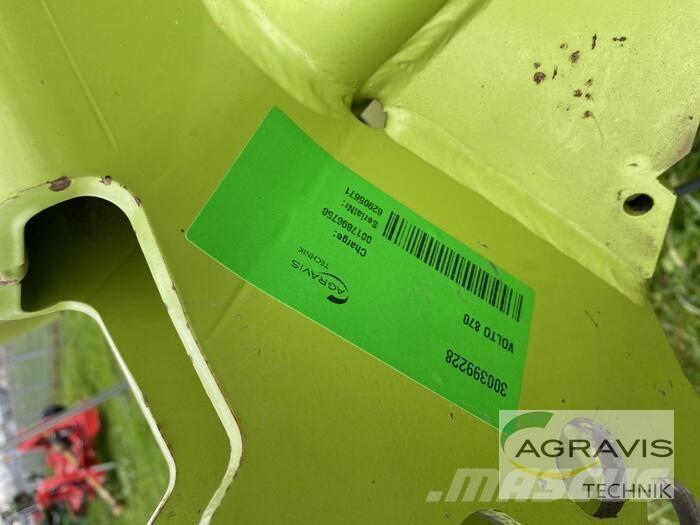 CLAAS VOLTO 870 Grābekļi un siena ārdītāji