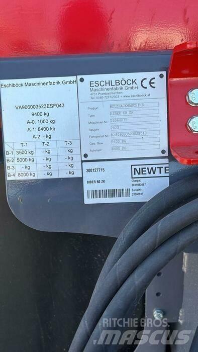Eschlböck BIBER 60 ZK Koka šķēlēji, frēzes, šķeldotāji