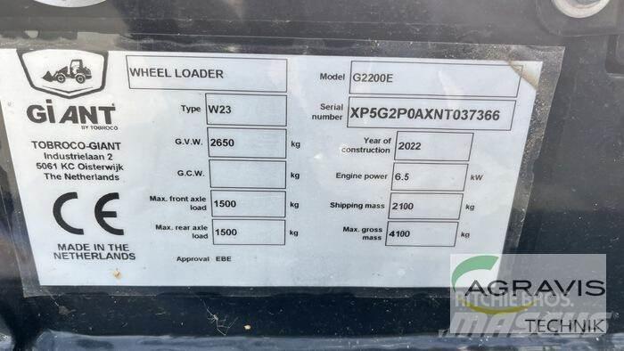 GiANT G2200E Iekrāvēji uz riteņiem