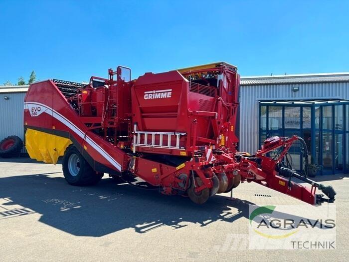 Grimme EVO 280 Kartupeļu novākšanas kombaini