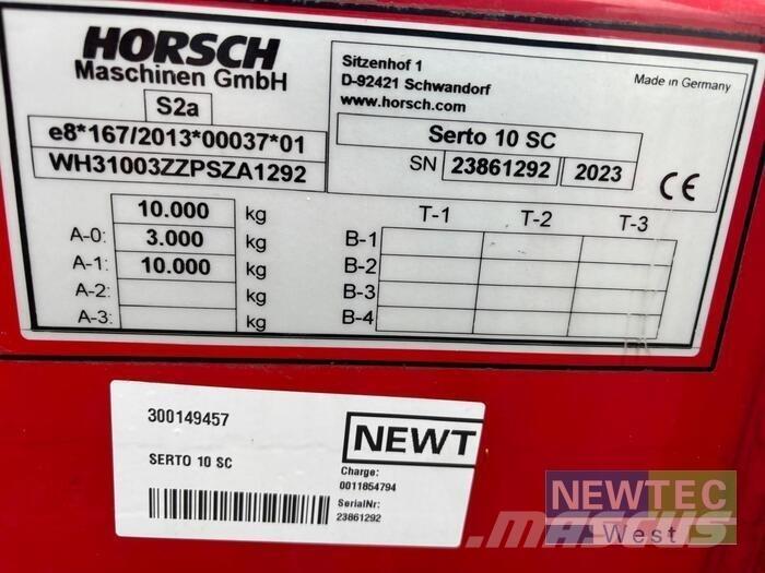 Horsch SERTO 10 SC Sējmašīnas