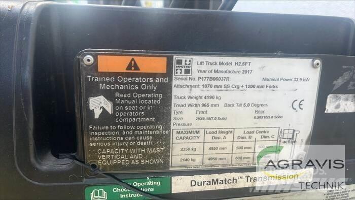 Hyster H 2.50 FT Autokrāvēji - citi