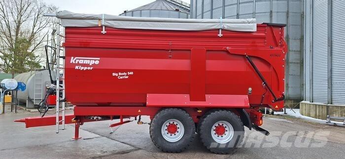 Krampe BB540 Treileri-pašizgāzēji