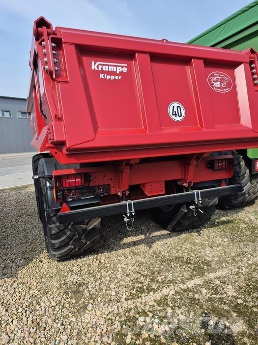Krampe HD550 Carrier Treileri-pašizgāzēji