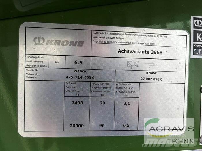Krone GX 440 Savācējpiekabes