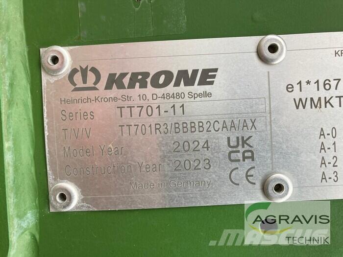 Krone TX 460 D Savācējpiekabes