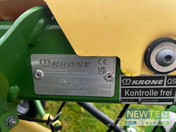 Krone VENDRO 560 Grābekļi un siena ārdītāji