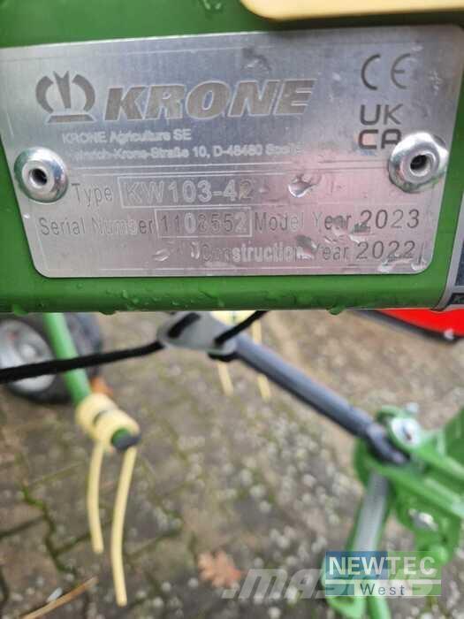 Krone VENDRO 560 Grābekļi un siena ārdītāji