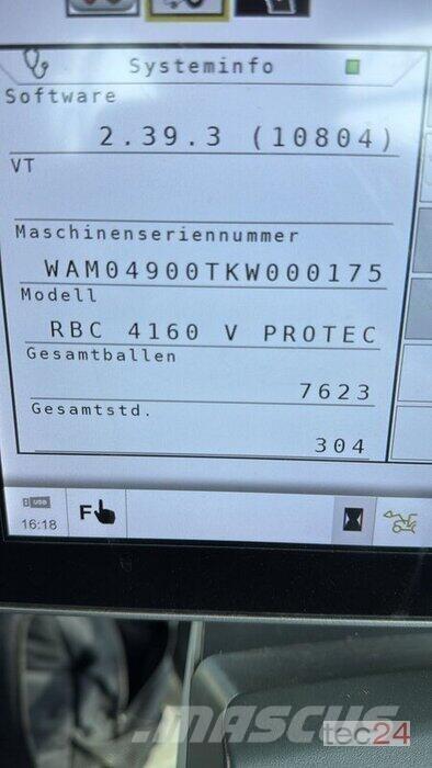 Massey Ferguson 4160 V Rituļu preses