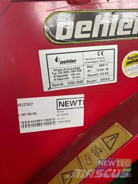 Oehler OL WS 700 DN Koka šķēlēji, frēzes, šķeldotāji