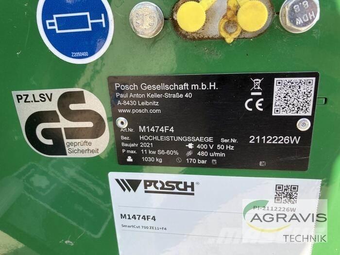 Posch SMARTCUT 700 Koka šķēlēji, frēzes, šķeldotāji