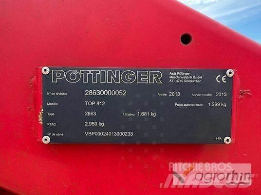 Pöttinger TOP 812 Grābekļi un siena ārdītāji