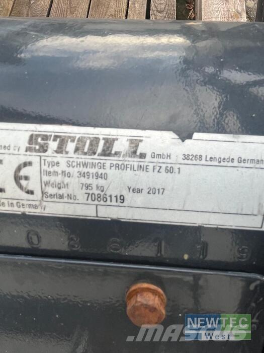 Stoll ROBUST FZ 60.1 Cits traktoru papildaprīkojums