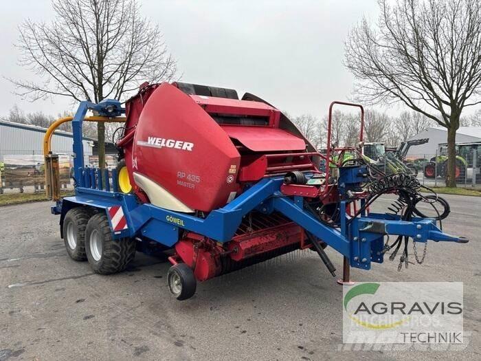 Welger RP 435 Rituļu preses
