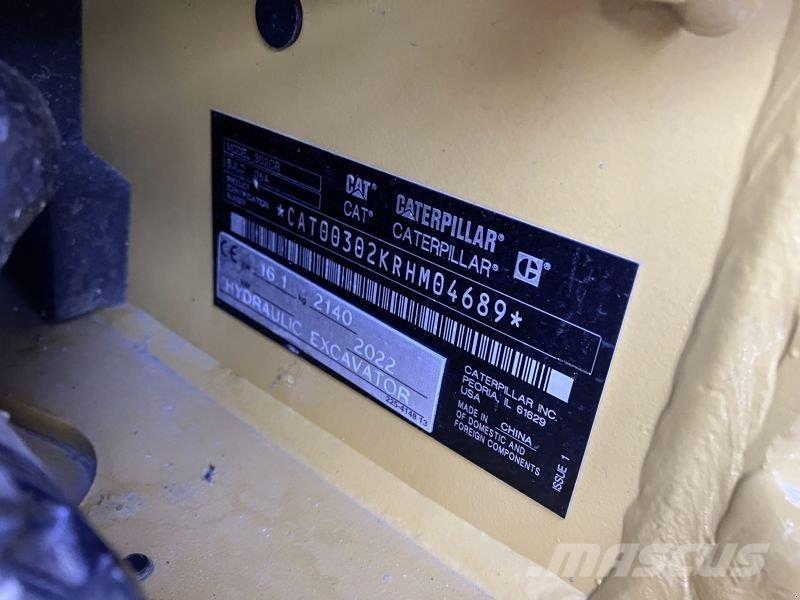 CAT 302CR-05A Ekskavatori uz riteņiem