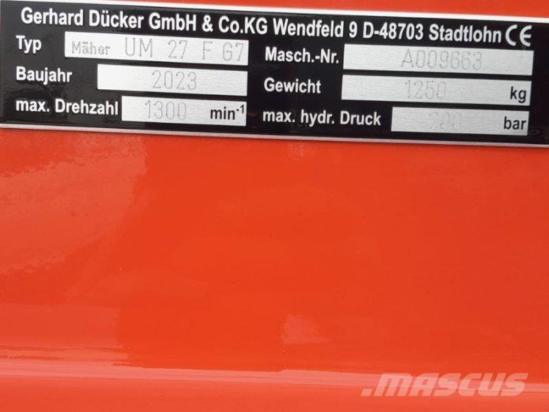 Dücker UM 27 Komposta virpotājs