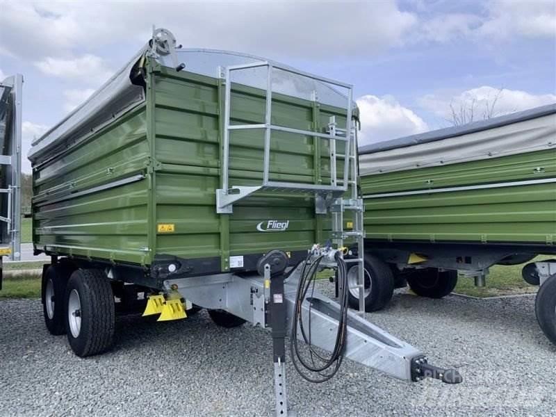Fliegl TDK 200 Treileri-pašizgāzēji