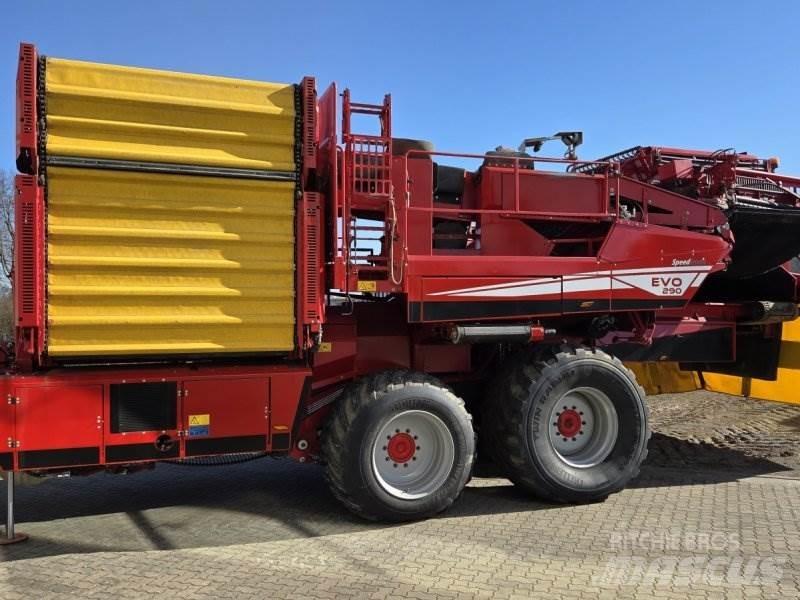 Grimme EVO 290 Kartupeļu novākšanas kombaini