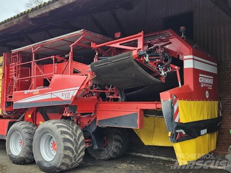 Grimme EVO 290 Kartupeļu novākšanas kombaini