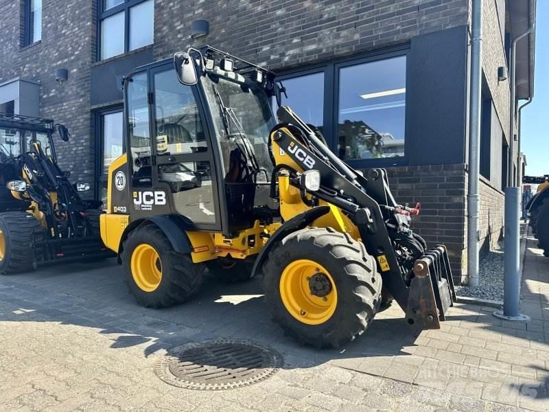 JCB 403 AGRI Frontālie iekrāvēji un ekskavatori
