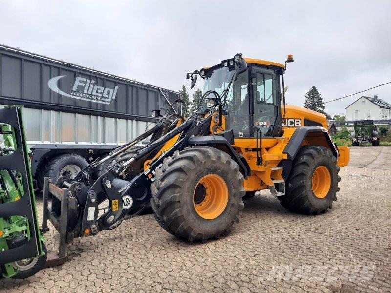 JCB 435 S Agri Iekrāvēji uz riteņiem