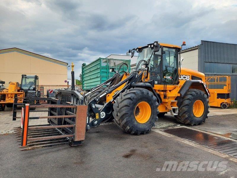 JCB 435 S Agri Iekrāvēji uz riteņiem