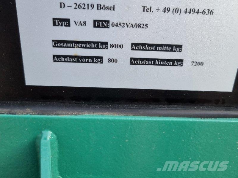 Knies VA 8 Dzīvnieku transportēšanas piekabes