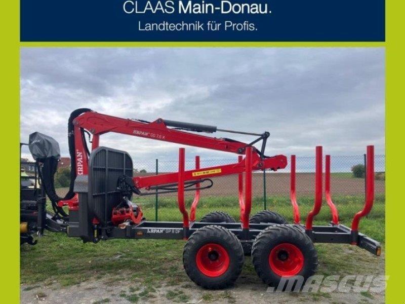 Krpan GP 8 DF Zaru savācēji