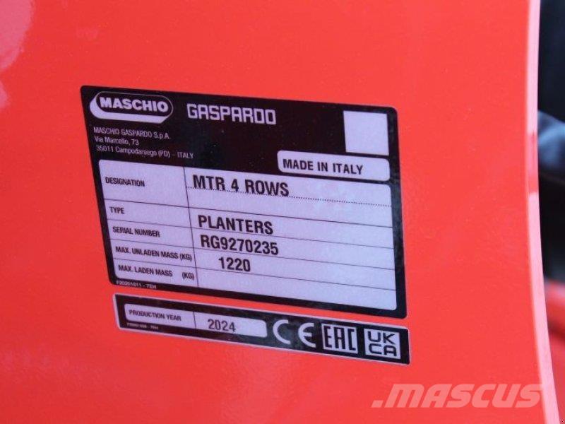 Maschio MTR 4 Citas sējmašīnas