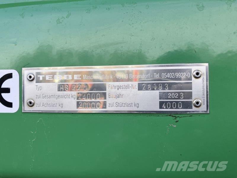 Tebbe HS 220 Mēslojuma izkliedētājs