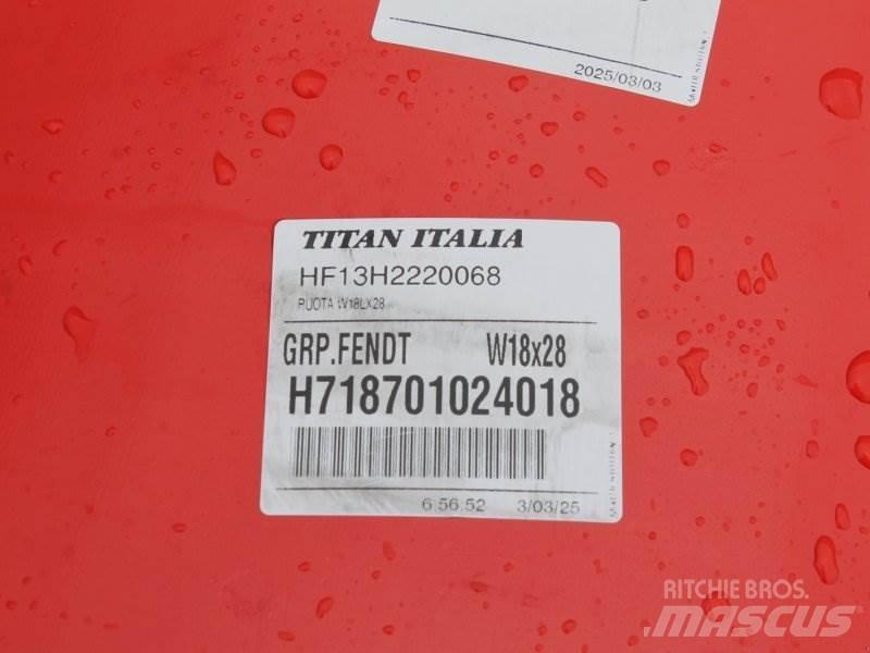 Titan W 18x28 Riepas, riteņi un diski