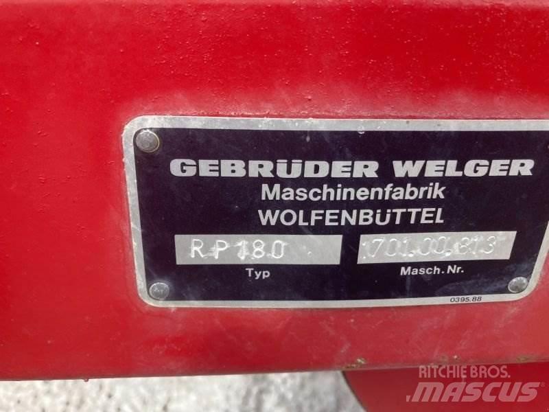 Welger RP 180 Rituļu preses