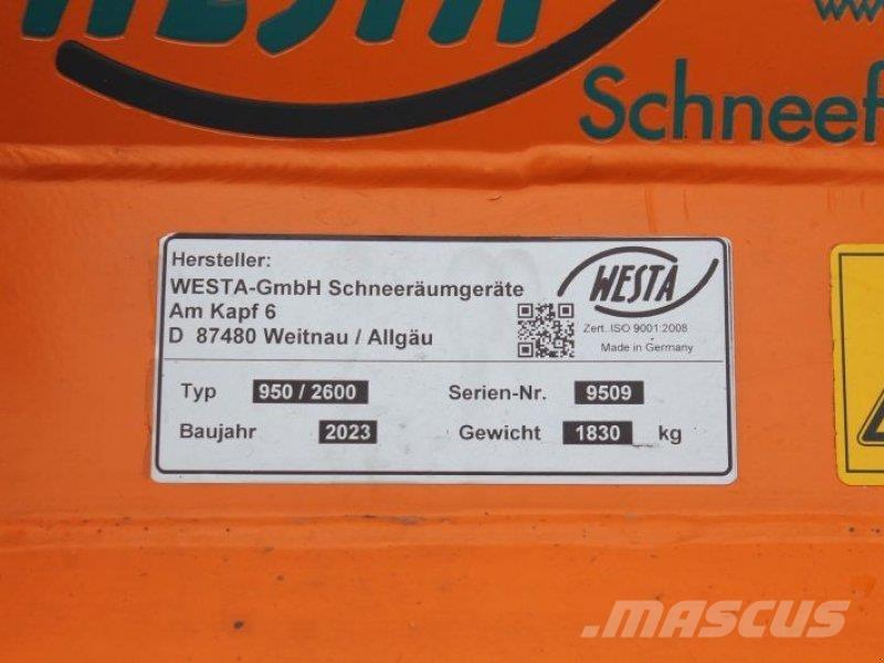  Westa 950/2600 Sniega metēji