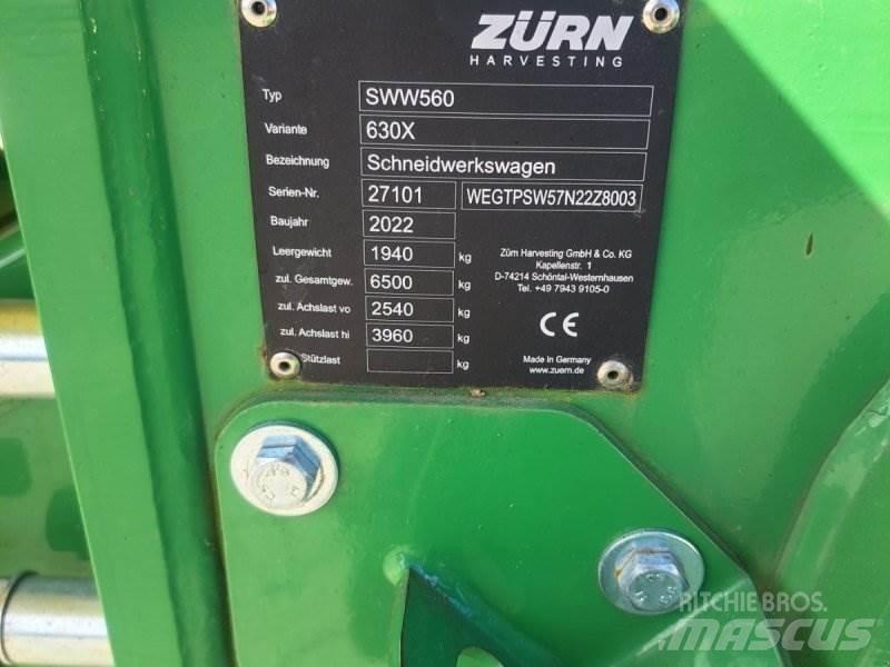Zürn SWW 560 Ražas novākšanas galvas